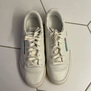 vintage reebok classics off white